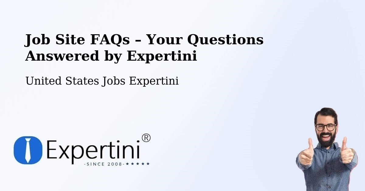 Job Site FAQs – Frequently Asked Questions – Friendly - Friendly, United States Jobs Expertini