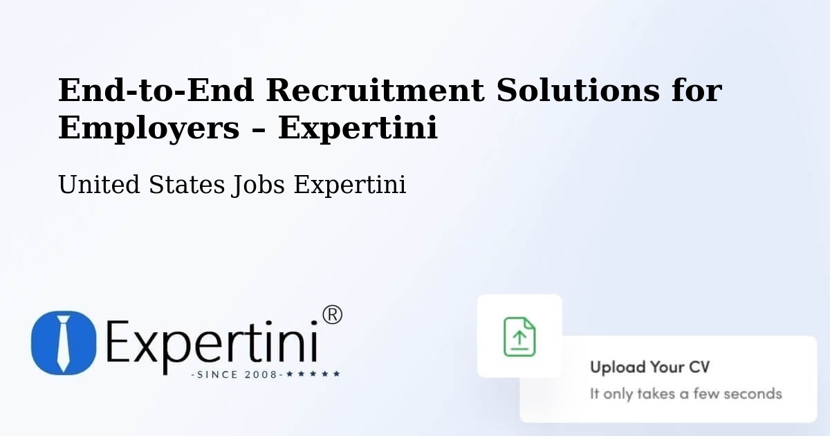 Recruitment Solutions for Employers – Friendly - Friendly, United States Jobs Expertini