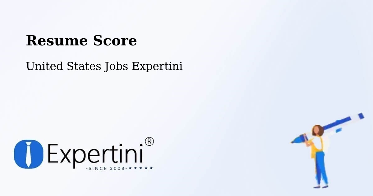 Resume Score & Job Description Match Tool – Friendly - United States Jobs Expertini