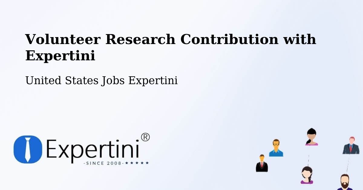 Volunteer Research Contribution Program – Friendly - United States Jobs Expertini